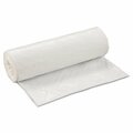 Heritage Bag 40X46 LLDPE White 0.90 Mil Flat Pack Can Liners 40-45 Gallon, 100PK H8046TW